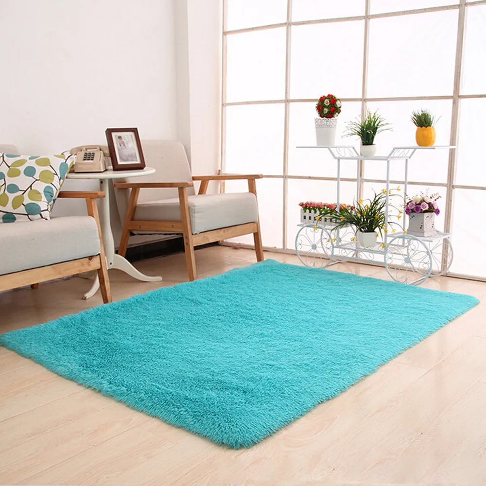 carpets for Living room/bedroom Rug Antiskid soft carpet modern carpet mat Super Soft Silk Wool Rug Indoor Fluffy Anti-Skid F719