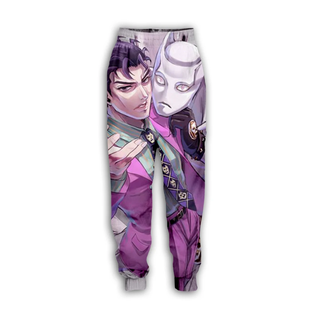 

New Anime Jojolion JoJo's Bizarre Adventure 3D Print Hoodies Sweatshirts short sleeve shirts Printing Joggers harajuku jacket