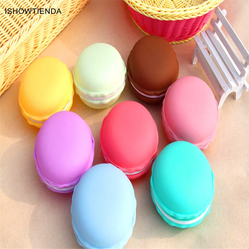 

ISHOWTIENDA New Fashion 1PC 10 x 5 cm Earphone SD Card Cute Macarons Bag Big Storage Box Case Carrying Pouch Vovotrade Hot 2017