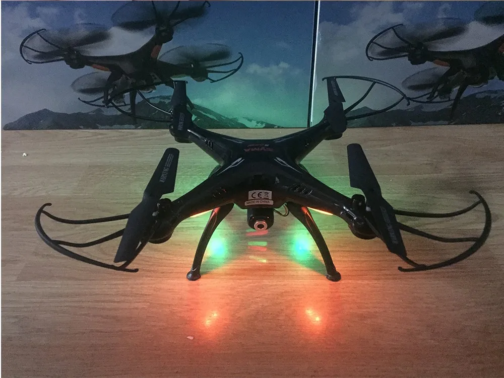 SYMA X5SW& X5SW-1 FPV дрона с дистанционным управлением с поддержкой Wi-Fi Камера HD 2,4G 6-осевой Дрон RTF RC Quadcopter Вертолет игрушки VS Syma X5SC X5C