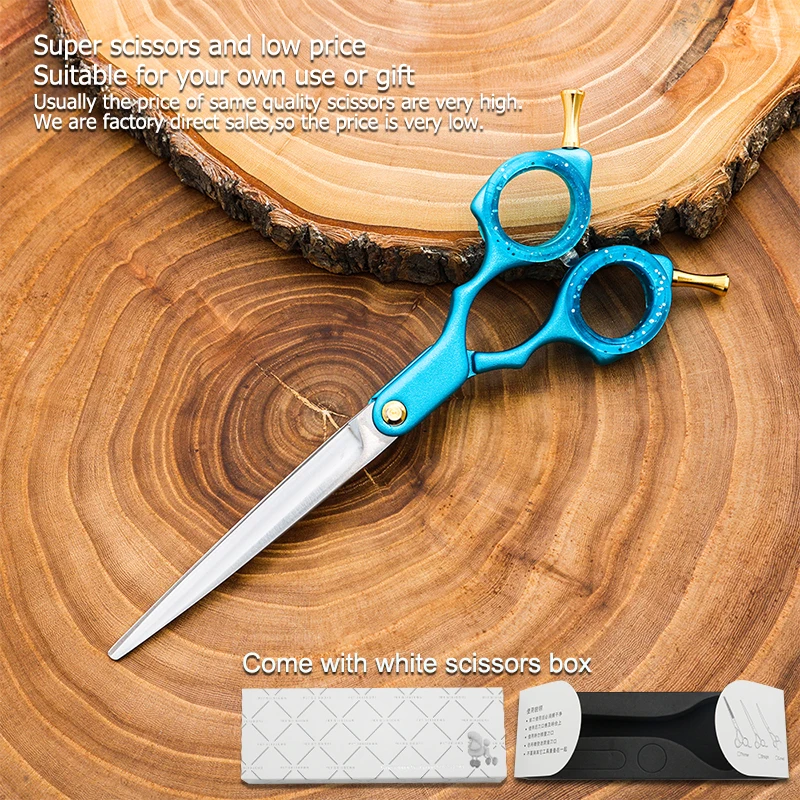 Dog Grooming Scissors Professional Dog Grooming Scissors 6.5 Inch Dog Shears For Grooming Super Japan 440C Kingbird