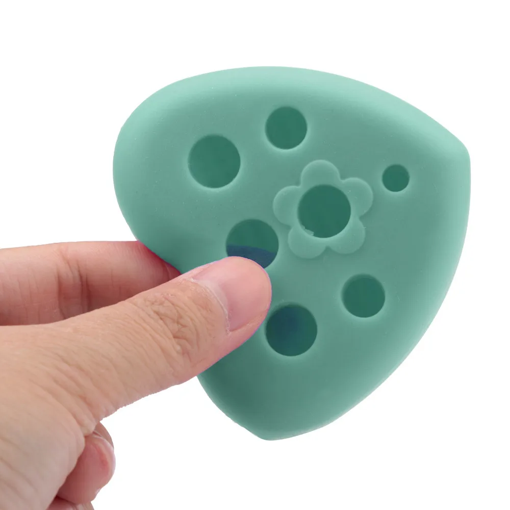 Силиконовая перчатка для очистки яиц макияж стиральная сушилка для кистей стойки скребок Инструмент Clea