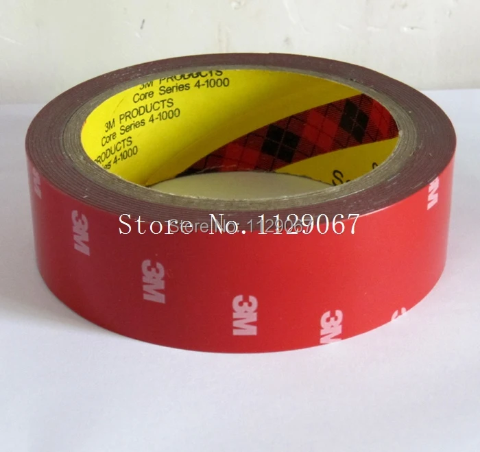 3m 4229 Double Side Double Sided Acrylic Foam Adhesive Tape For Auto Truck Car Sticker Badge Emblem 30mmx3m 1 18 X9 8ft Tape Shipping Tape Stripetape Aux Aliexpress