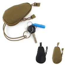 Ткань Оксфорд Водонепроницаемая износостойкая камуфляжная тактическая аксессуары с зажимом Поклонники военного стиля сумка для ключей FA$ B женская сумка