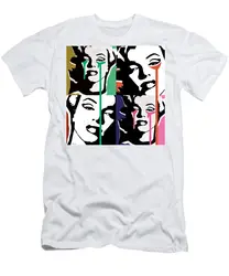 Мэрилин Монро Марк эшкенази для мужчин Новое футболка с короткими рукавами 2019 уличная хип хоп топы корректирующие