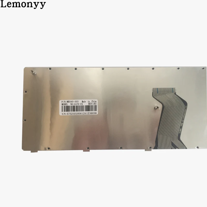 Russian/RU Keyboard for LENOVO 25204623 25204653 25204594 25209763 25209793 25209734 MP-10A33SU-686