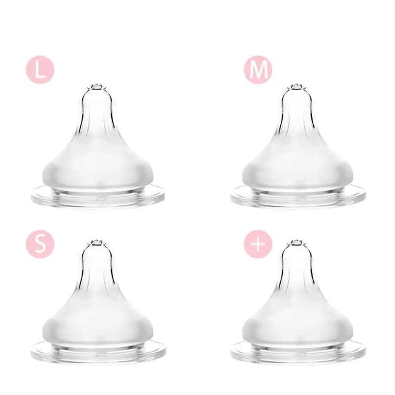 

Baby nipple Soft Silicone Real Touching Toddler Feeding Infant Milk nipples