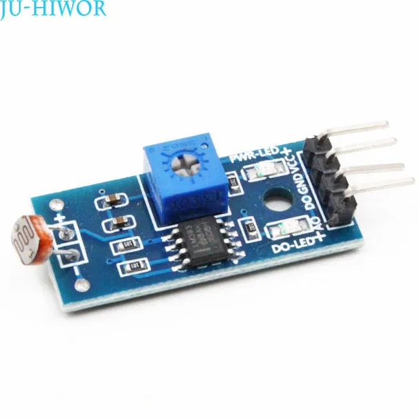 

4-pin Photoresistor Sensor Module Light Detection Sensor 4 Feet For Smart Car Accessories For Arduino