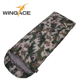 

Fill 2500G 3000G 3500G 4000G Outdoor Camping Adult Envelope goose down hiking Winter Warm Splicing Camouflage Sleeping Bags
