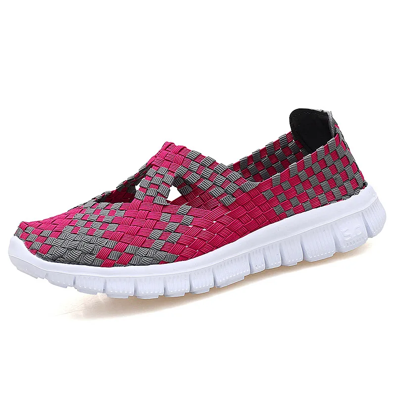 Noir Espadrilles Respirant Rouge Appartements Chaussures 2018 Taille Casual Couleur Mère Mode gris Mocassins rose 35 Mélangée kaki Femmes D'été 42 Confortable pourpre 08w0I1ax