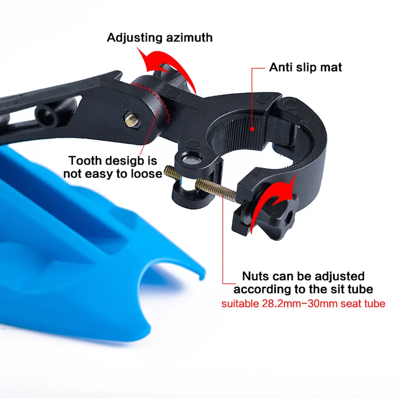 

26 Inch Soft Rubber Streamlined Bicycle Fender And Multi-angle Adjustment Front And Rear Mudguard Set BHD2