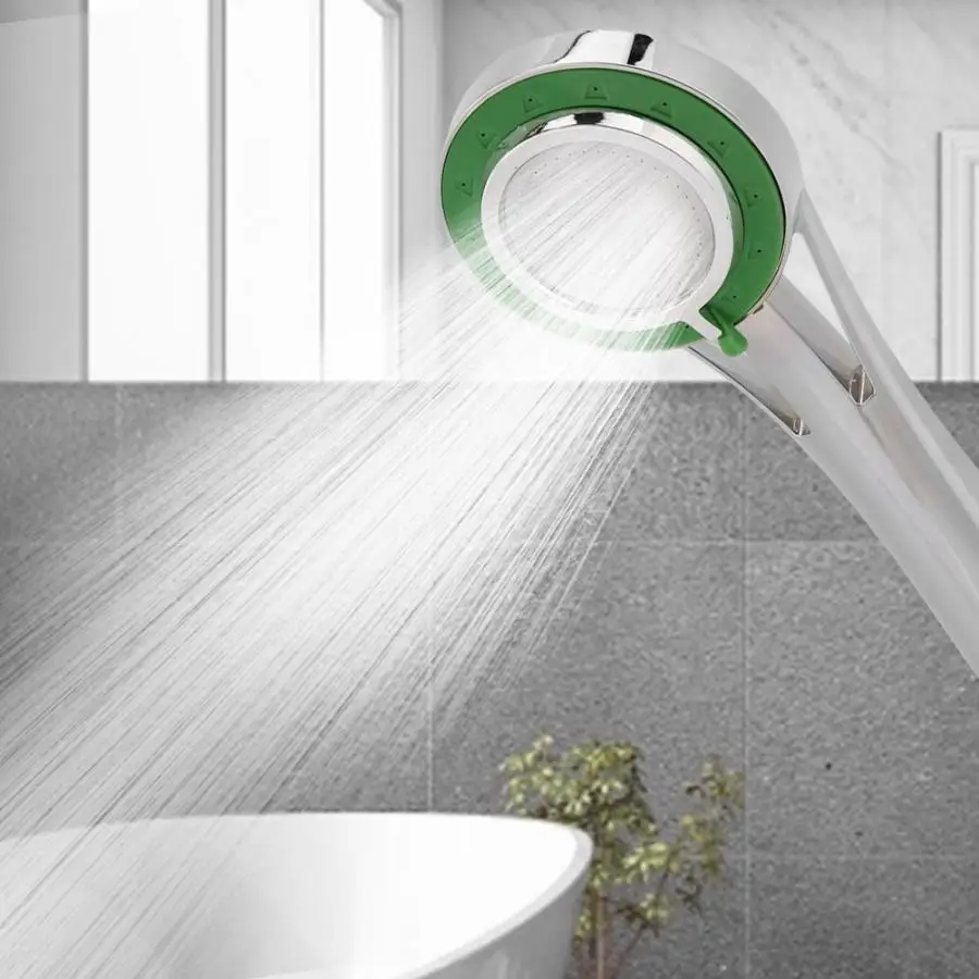 

2Pcs/set Handheld Shower Head Adjustable Bathroom Water-Saving Sprayer high pressure shower head pommeau de douche