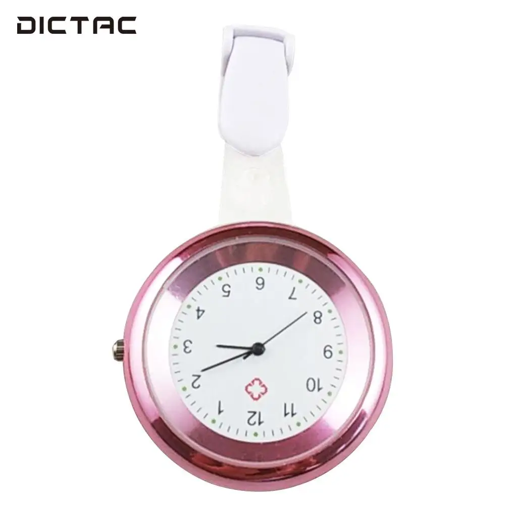 

Pocket Watch Quartz Watch Elegant Nurse Watch Students Crystal Party Women Lady Cute Quartz Clip-on Brooch Nurse Pocket Watch