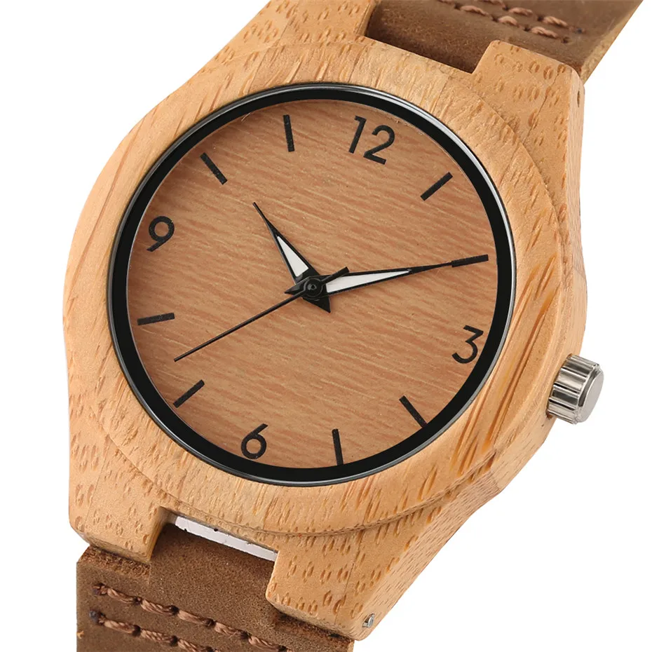 simple design fashion bamboo woood women watches03