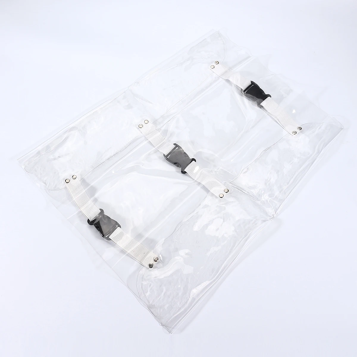 1pc Dental Chair Mat Cushion Foot Pad Dental Seat Unit Dustproof Cover Plastic Clear Protector With Elastic Bands Clinic Supply