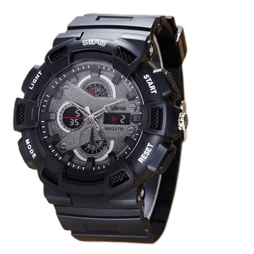 

Aimecor Electronic Watch Digital Watch Buckle LED Men Waterproof Sports Watches Shock Digital Black Sport Watch Gps DE13