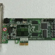 PCI-E двойной SATA карта для ARC1200 VER: 1,0 используется в хорошем состоянии