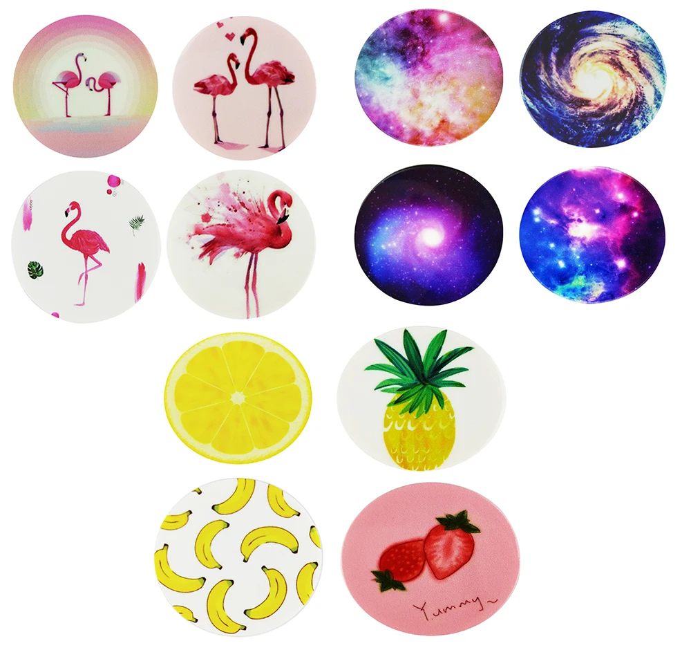 

Cute Cartoon Mobile phone grip bracket phone expanding stand finger ring holder for iphone x xs 8 xiaomi redmi pop popsocket