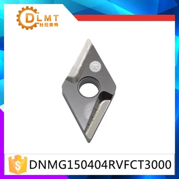 

10PCS DNMG150404 RVF CT3000 Internal Turning Tools Cermet Grade Carbide insert Lathe cutter turning insert