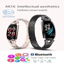 ЖЕНСКИЙ цветной экран умный браслет Здоровый Спортивный Браслет сердечного ритма модные ювелирные изделия