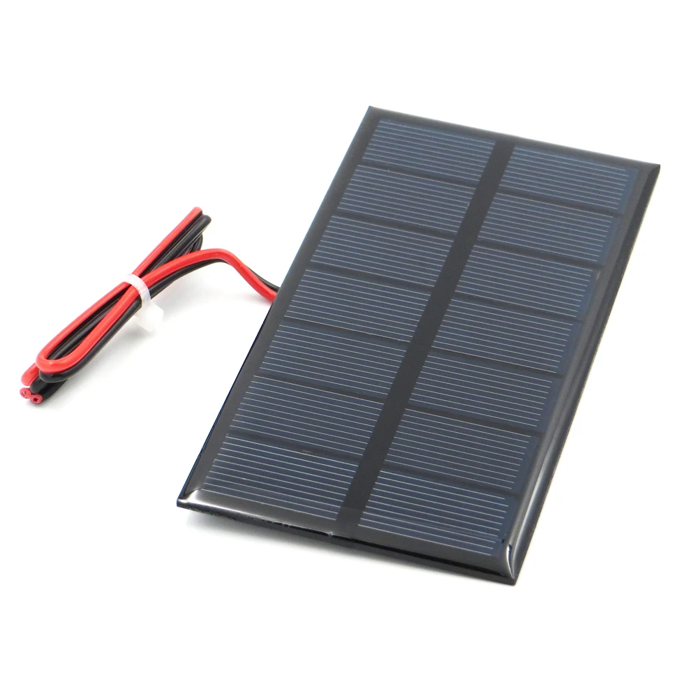 

3.5 V 250mA 0.88Watt extend wire Solar Panel Polycrystalline Silicon DIY Battery Charger Small Mini Cell cable toy 3.5V Volt