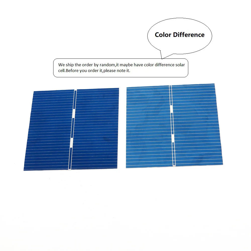 50 шт. Панели солнечные 5V 6V 12V Мини Солнечная Системы "сделай сам" для Батарея зарядные устройства для мобильных телефонов Портативный солнечных батарей 52x52 мм 0,5 V 0,43 W