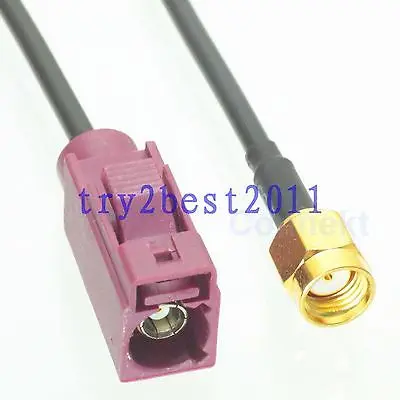 DHL/EMS 20 Sets RG174 Fakra D 4004 SMB jack pin to RP-SMA Jumper pigtail Cable 6inch -C1 | Инструменты