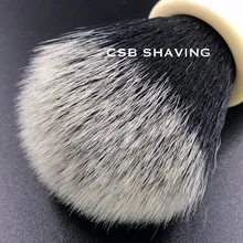 CSB имитация быка Рог смокинг синтетические волосы кисточка для бритья диаметр 24 мм Парикмахерская иструмент для парикмахерской