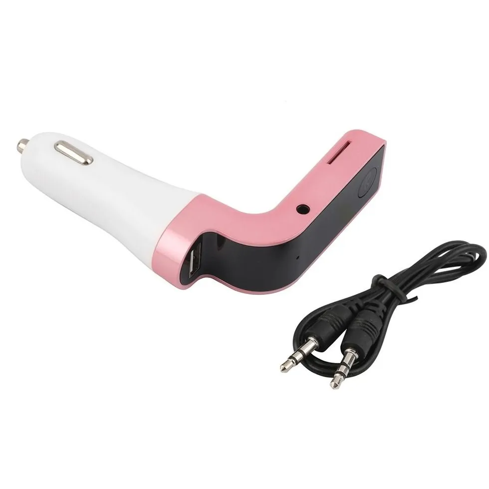 5PCS MP3 Player USB Wireless Hands-free Bluetooth FM Transmitter Modulator Car Kit | Электроника