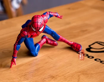 

Anime comic super hero figure The avenger spiderman movable action figure collectible model toys for boys