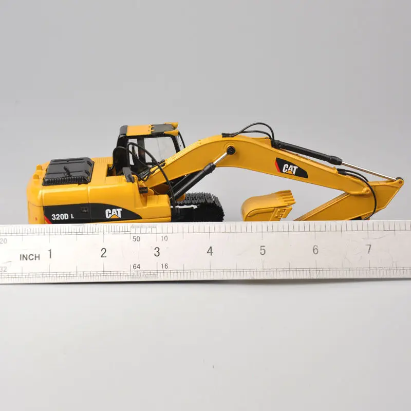 Редкая литая модель Norscot 1:50 Caterpillar Cat 320D L гидравлический экскаватор Инженерная