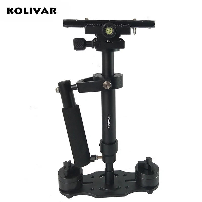 S40 Mini Stabilizzatore Professionale Di Alluminio Palmare Steadicam Per Canon Nikon Sony Dslr Videocamera Dv Steadycam
