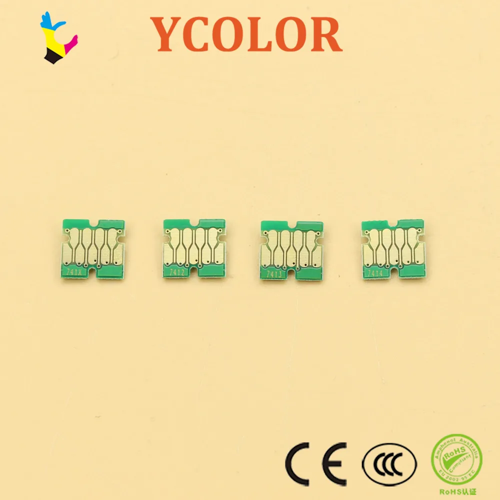

Fast shipping! 20pcs/lot Single use F9370 F9300 chips for Epson Surecolor F9370 F9300 one time ink chip HDK C M Y