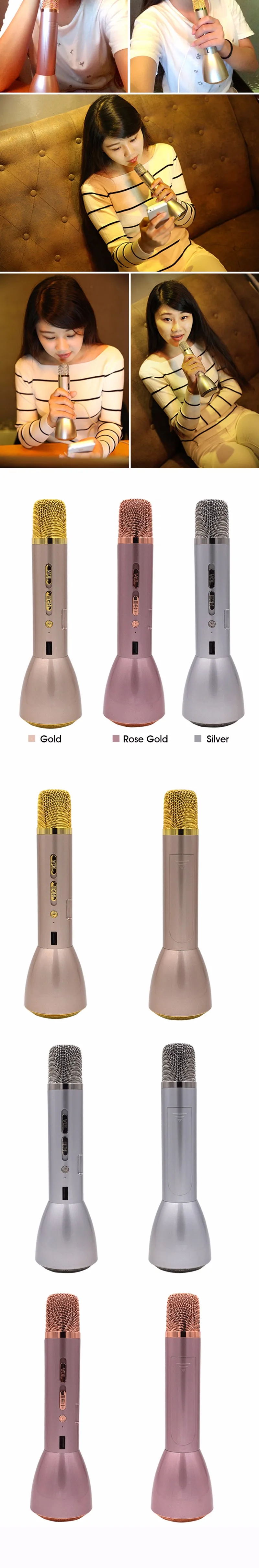 Bluetooth speaker Microphone Karaoke (1)