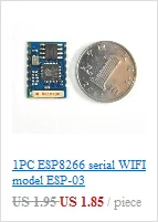 10 шт. ESP8266 серийный wifi модуль адаптер пластина относится к ESP-07, ESP-12F, ESP-12E для arduino