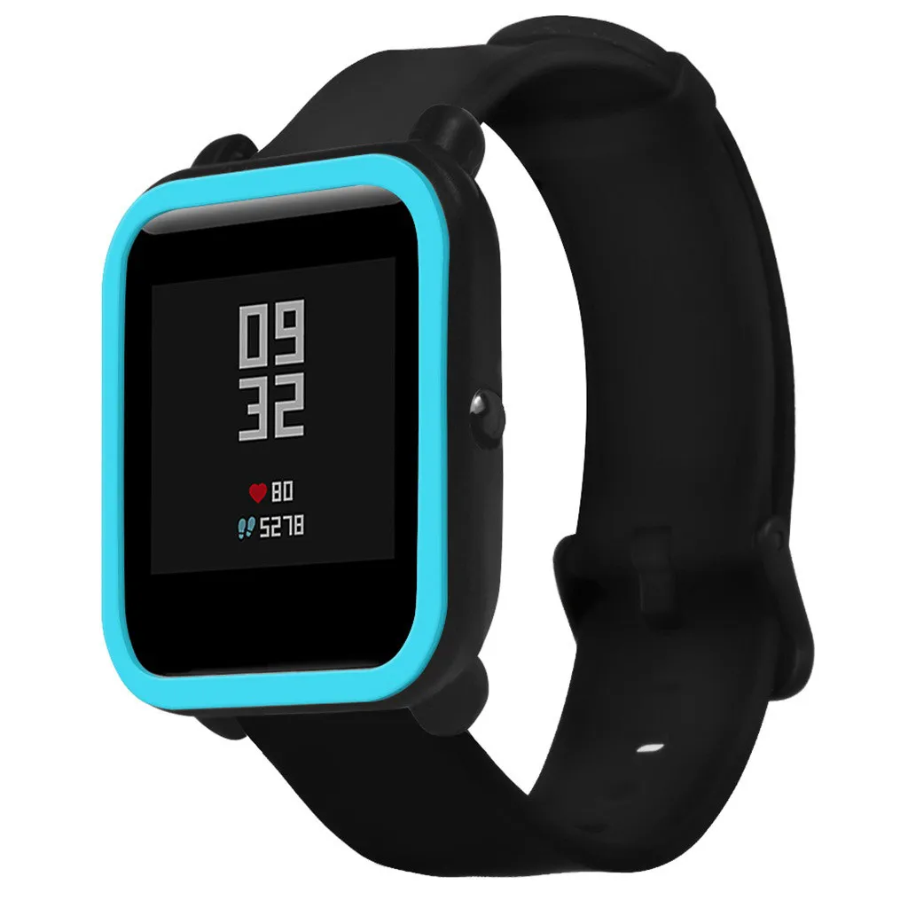 Мягкий ТПУ защитный силиконовый Полный чехол для Xiaomi Huami Amazfit Bip Молодежные часы с