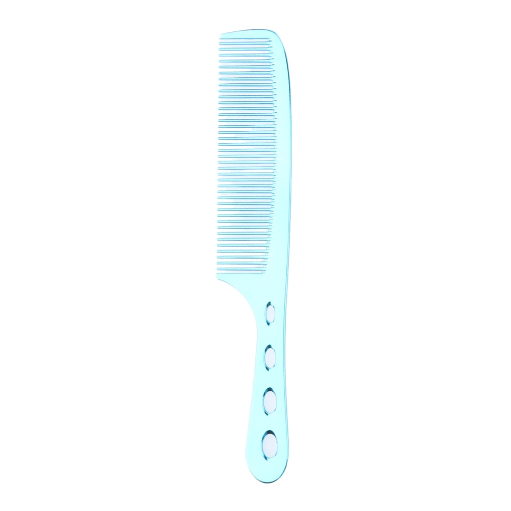 Space Aluminum Antistatic Haircutting Styling Barber Comb For Women Heat & Corrosion Resistant Professional