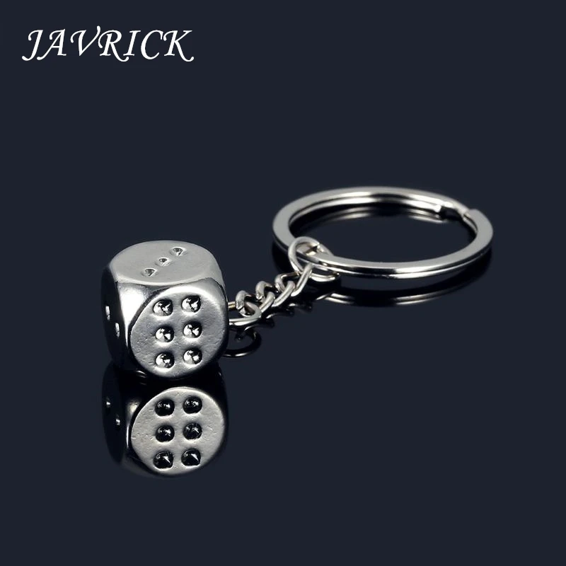 

Lucky Dice Metal keychain Jewelry Gifts for Boyfriend Husband Dad