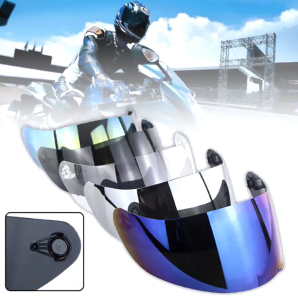 Kshzmoto Motorcycle Wind Shield Helmet Lens Visor Full Face Fit for Moto Helmet K1 K3SV K5 