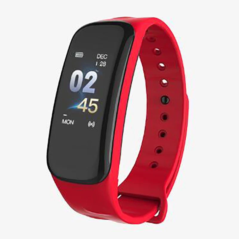 NEW Super digital watch Color screen Breathable silicone strap Heart rate Pedometer Fitness Wearable men digital watch woman