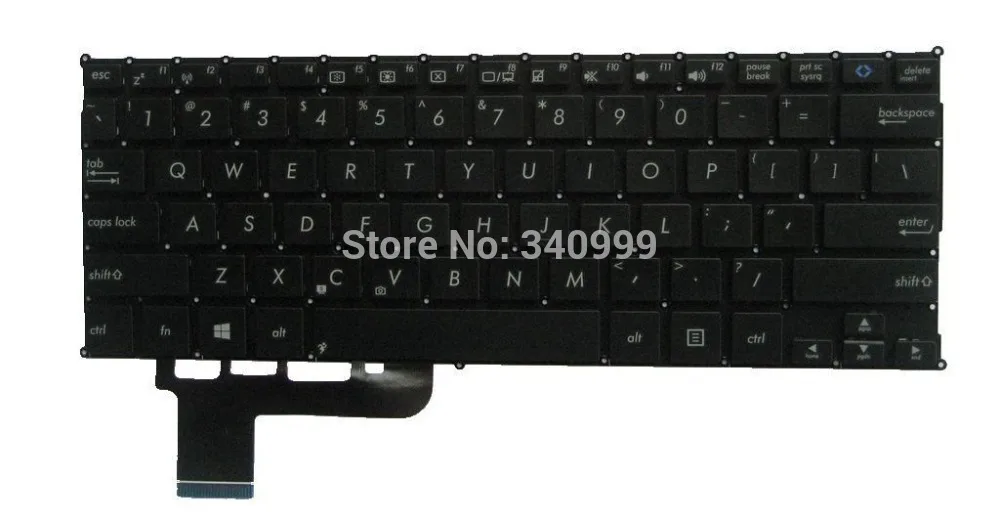 Бесплатная доставка новая клавиатура для Asus VivoBook Q200 Q200E S200 S200E MP-12K13US-920W раскладка