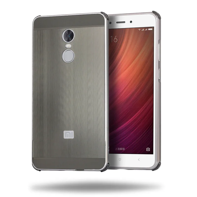 Чехол для Xiaomi Redmi Note 4X металлический алюминиевый чехол с матовой задней крышкой