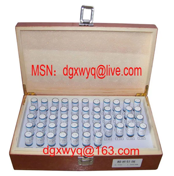 Inch Pin gauge/Pin Gauge(0.011" 0.060")/50 PC. Pin Gage Sets/PLUS (+) 0