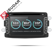 Isudar Car Multimedia player Android 9 Automotivo 2 Din Per Dacia/Sandero/Duster/Renault/Captur/ lada/Xray 2/2 Logan GSP di RAM 2G