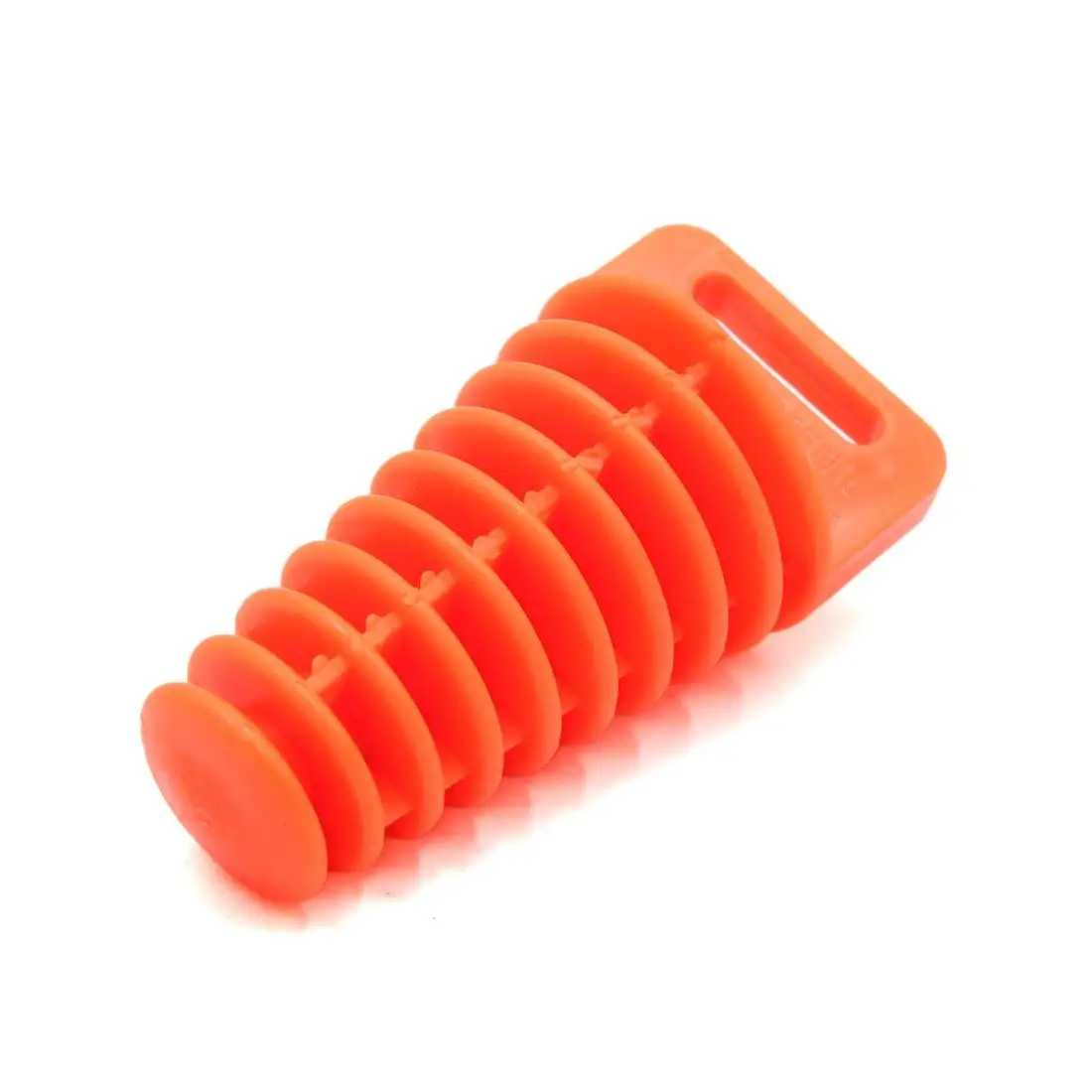 Uxcell 1," до 1,85" глушитель выхлопной трубы мыть разъем оранжевый для мотоцикла Байк ATV
