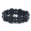 Magnetic therapy Natural Stone Bian Bracelet byanshi For Men&Women Black Health Care Massage bianshi Bracelet Benefits Tools ► Photo 3/6