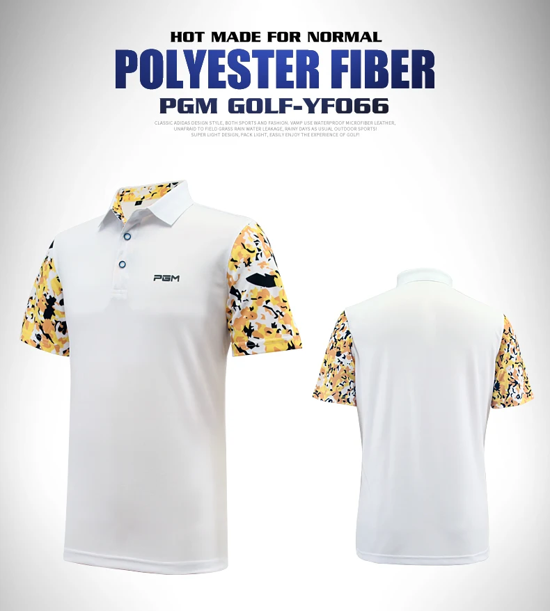Высокое качество! PGM Для мужчин лето поло рубашка Спортивная одежда Для Мужчин's футболка для гольфа из дышащего материала для игры в гольф короткий рукав одежда