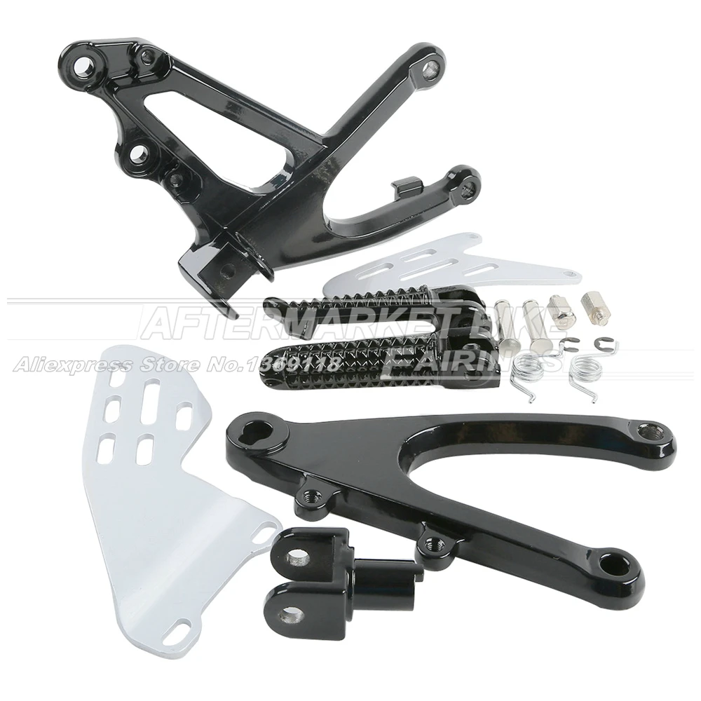 Aluminum Front Rider Foot Pegs For Yamaha YZF R1 2007 2008 Motorcycle