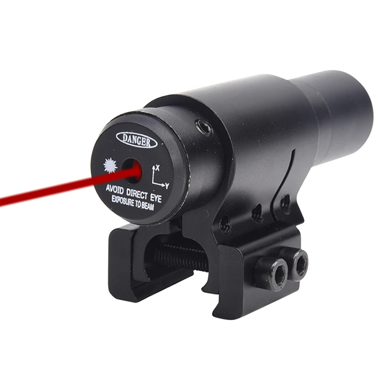 Hunting compact Mini Adjustable Visible Tactical Red Dot Laser Scope
