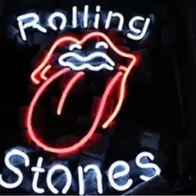 Неоновая вывеска для известных Rolling Stones рок-группа стеклянная трубка Пивной бар Паб Клуб Бизнес Custom Shop свет знаки 16*12"